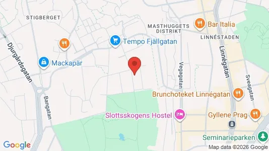 Lägenheter att hyra i Majorna-Linné - kort over placeringen