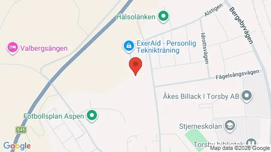 Lägenheter att hyra i Torsby - kort over placeringen