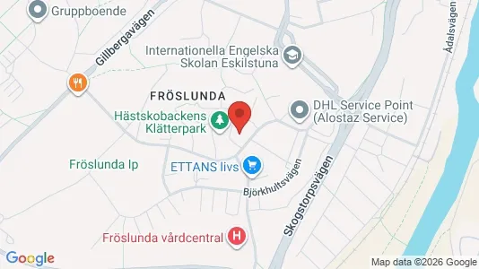 Lägenheter att hyra i Eskilstuna - kort over placeringen