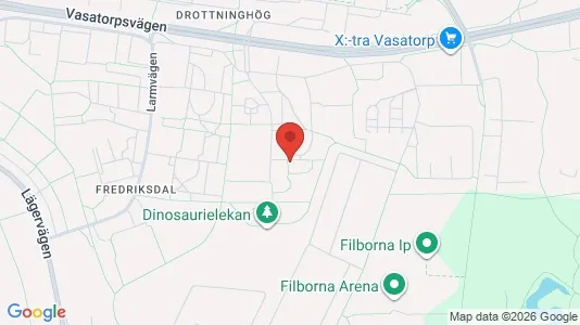 Lägenheter att hyra i Helsingborg - kort over placeringen