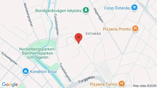 Lägenheter att hyra i Köping - kort over placeringen