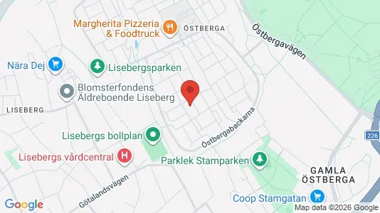 Lägenheter att hyra i Söderort - kort over placeringen