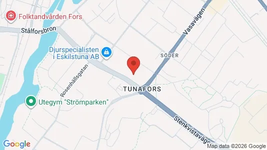Lägenheter att hyra i Eskilstuna - kort over placeringen