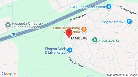 Lägenheter att hyra i Uppsala - kort over placeringen