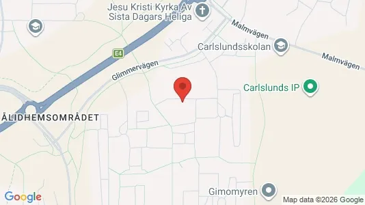 Lägenheter att hyra i Umeå - kort over placeringen