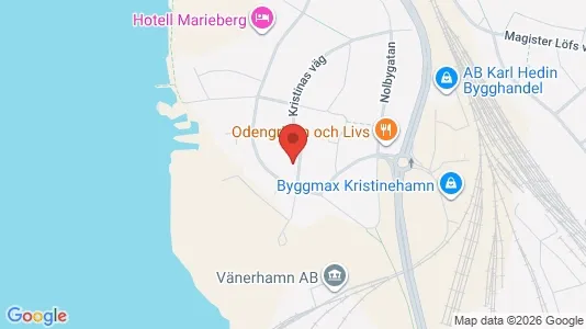 Lägenheter att hyra i Kristinehamn - kort over placeringen