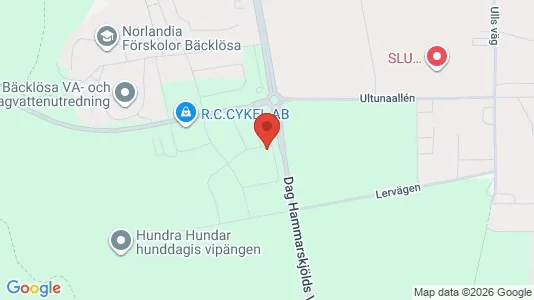 Lägenheter att hyra i Uppsala - kort over placeringen