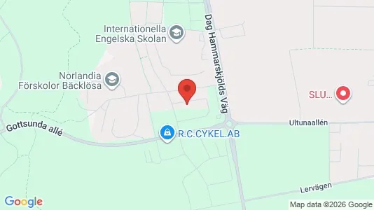 Lägenheter att hyra i Uppsala - kort over placeringen