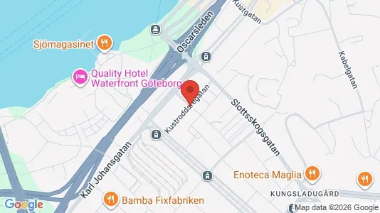 Lägenheter att hyra i Majorna-Linné - kort over placeringen