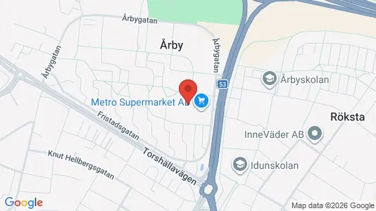 Lägenheter att hyra i Eskilstuna - kort over placeringen