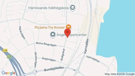 Lägenheter att hyra i Härnösand - kort over placeringen
