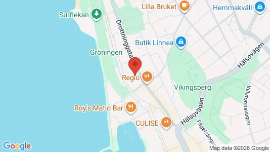 Lägenheter att hyra i Helsingborg - kort over placeringen