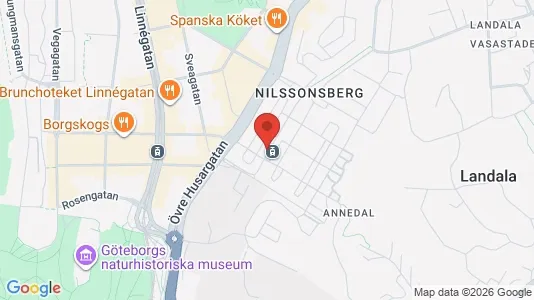 Lägenheter att hyra i Göteborg Centrum - kort over placeringen