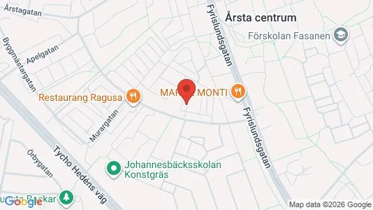 Lägenheter att hyra i Uppsala - kort over placeringen