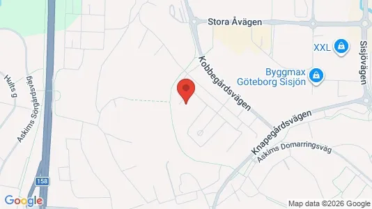 Lägenheter att hyra i Askim-Frölunda-Högsbo - kort over placeringen