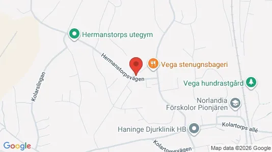 Lägenheter att hyra i Haninge - kort over placeringen