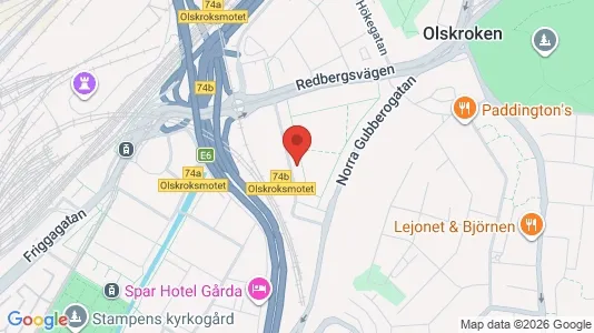 Lägenheter att hyra i Örgryte-Härlanda - kort over placeringen