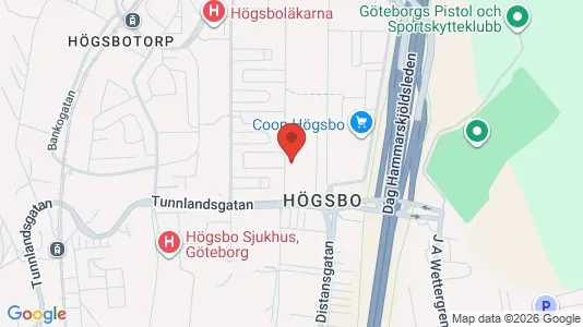 Lägenheter att hyra i Majorna-Linné - kort over placeringen