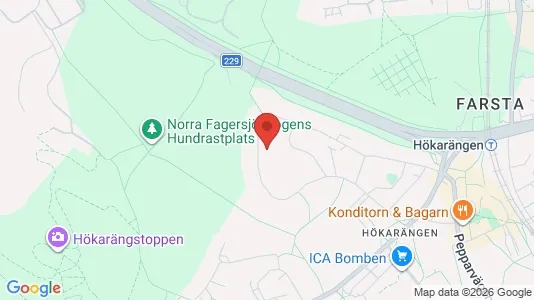 Lägenheter att hyra i Söderort - kort over placeringen