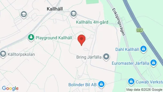 Lägenheter att hyra i Järfälla - kort over placeringen
