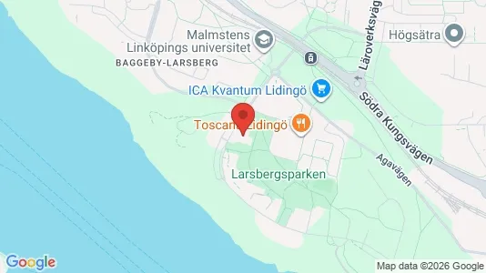 Lägenheter att hyra i Lidingö - kort over placeringen