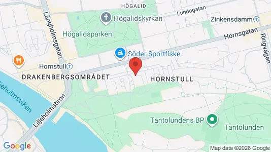 Lägenheter att hyra i Södermalm - kort over placeringen