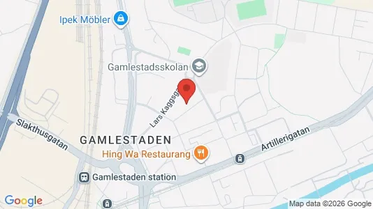Lägenheter att hyra i Göteborg Östra - kort over placeringen