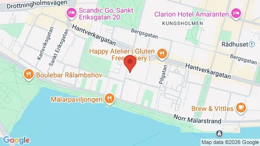 Lägenheter att hyra i Kungsholmen - kort over placeringen