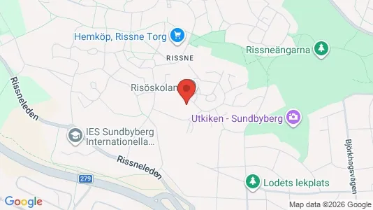 Lägenheter att hyra i Sundbyberg - kort over placeringen