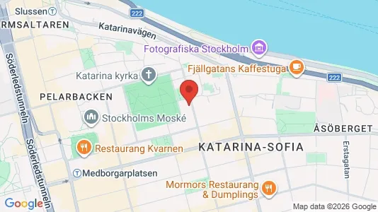 Lägenheter att hyra i Södermalm - kort over placeringen