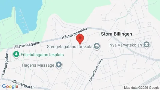 Lägenheter att hyra i Göteborg Västra - kort over placeringen
