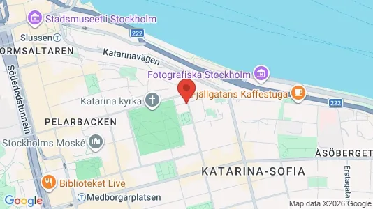 Lägenheter att hyra i Södermalm - kort over placeringen