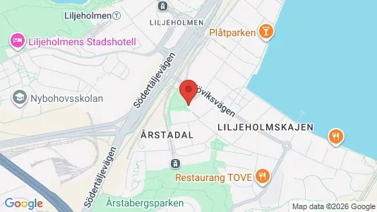 Lägenheter att hyra i Södermalm - kort over placeringen