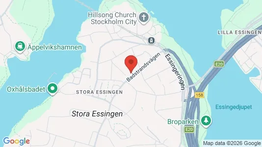 Lägenheter att hyra i Kungsholmen - kort over placeringen