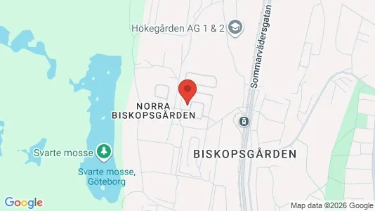 Lägenheter att hyra i Västra hisingen - kort over placeringen