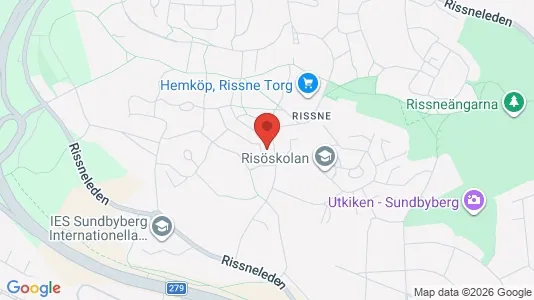 Lägenheter att hyra i Sundbyberg - kort over placeringen