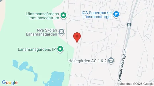 Lägenheter att hyra i Västra hisingen - kort over placeringen