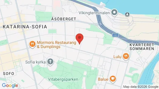 Lägenheter att hyra i Södermalm - kort over placeringen