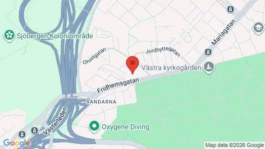 Lägenheter att hyra i Majorna-Linné - kort over placeringen