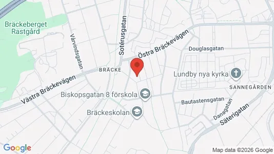 Lägenheter att hyra i Västra hisingen - kort over placeringen