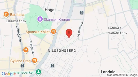 Lägenheter att hyra i Göteborg Centrum - kort over placeringen