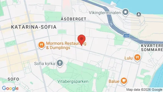 Lägenheter att hyra i Södermalm - kort over placeringen
