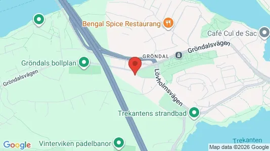 Lägenheter att hyra i Södermalm - kort over placeringen