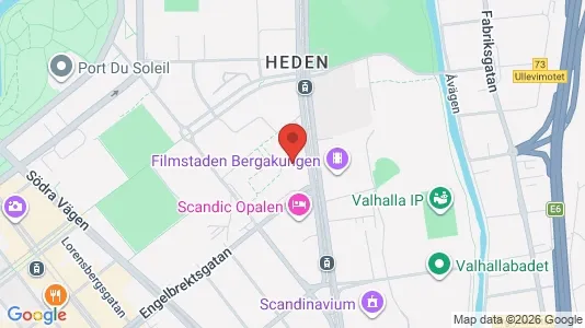 Lägenheter att hyra i Göteborg Centrum - kort over placeringen