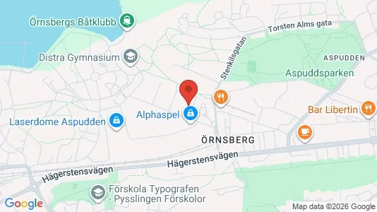 Lägenheter att hyra i Söderort - kort over placeringen
