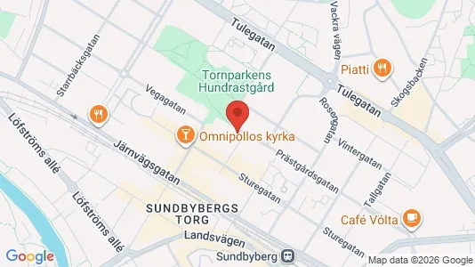 Lägenheter att hyra i Sundbyberg - kort over placeringen