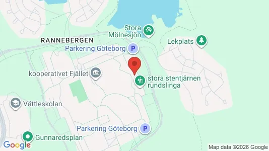 Lägenheter att hyra i Angered - kort over placeringen