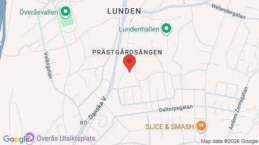Lägenheter att hyra i Örgryte-Härlanda - kort over placeringen