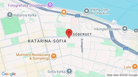 Lägenheter att hyra i Södermalm - kort over placeringen