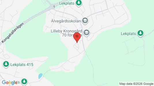 Lägenheter att hyra i Västra hisingen - kort over placeringen
